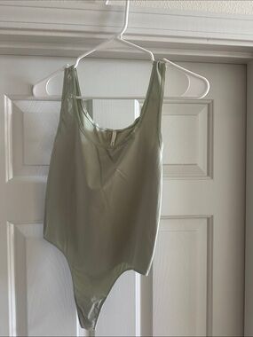 Sage Green aritzia bodysuit
